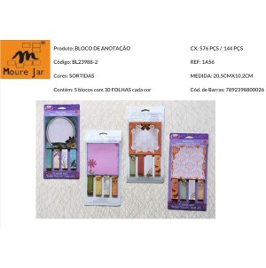 LEMBRETE DE PAPEL, AUTO-ADESIVO C/12REF:MJT23988-2