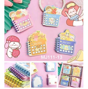 CADERNO. REF:MJ111-13 -CX:480PÇS/SUB:120PÇS-MUL/24PÇS