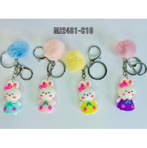 MJ2481-C10 CHAVEIRO, DE PLASTICO CX600 PÇS SUB 120 PÇS MUL/12