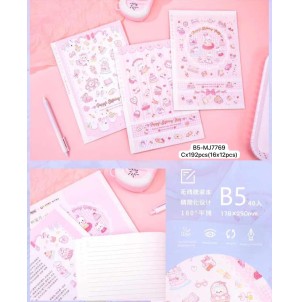 REF:B5-MJ7769 MUL/12 CADERNO PARA DESENHO.