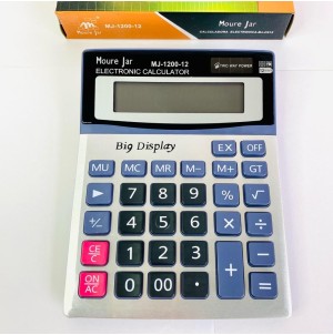 MJ1200-12 CALCULADORA MESA -PILHAS-AA-12DIG