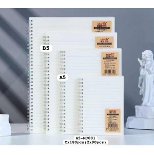 CADERNO. REF:A5-MJ001 MUL/30