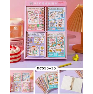 CADERNO. REF:MJ555-35. 20 PCS/CX
