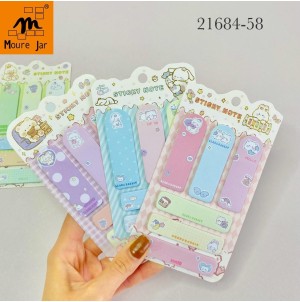 MJ-L21684-58 LEMBRETE DE PAPEL, AUTO-ADESIVO. CX 1200PÇ SUB 120 MUL/12