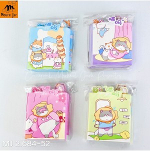 LEMBRETE DE PAPEL, AUTO-ADESIVO  REF: MJ L21684-52 CX 576 PÇS SUB 72 MUL/24