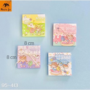 95-413 LEMBRETE DE PAPEL C/24 PÇS AUTO-ADESIVO. CX 576PÇS SUB 72 MUL/24