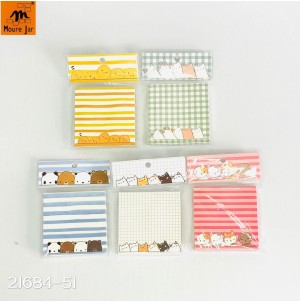 MJ L21684-51 LEMBRETE DE PAPEL, AUTO-ADESIVO. CX480 PÇS SUB 60  MUL/12