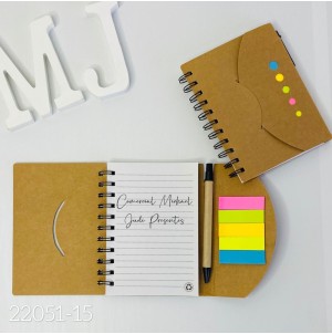REF:J22051-15 CADERNO DE ANOTAÇÃO ----------- CX:180PÇS/MIN:90PÇS/MUL:24