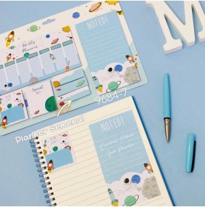 REF:MJ-L9684-7 LEMBRETE DE PAPEL, AUTO-ADESIVO. CX 288PÇS SUB 48 MULT/ 12