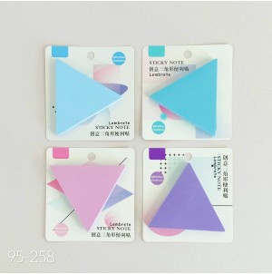  LEMBRETE DE PAPEL, AUTO-ADESIVO REF:95-258 CX 480PÇS SUB 120 MULT/ 24