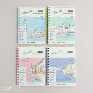 CADERNO. REF:68-MJ6825-28 CX 144PÇS SUB 48 PÇS MUL/48