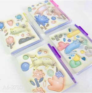 CADERNO. REF:A6-MJ3780  CX 432/SUB:144PÇS  MUL/24