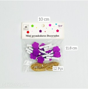 CLIPS PARA PAPEL, DE MDF. REF:MJ L22493-11. CX480 PÇS SUB 120 PÇS MUL/12