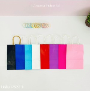 REF:12820-11M SACOLA DE PAPELAO, MEDINDO:22X27X10CM --------------- CX 1200PÇS/MIN: 120PÇS/MUL/12