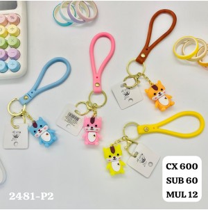 MJ2481-P2 CHAVEIRO, DE PLASTICO. CX 600PÇS SUB 60PÇS MUL/12