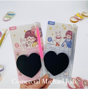 REF: 95-358.  LEMBRETE DE PAPEL C/20 PÇS AUTO-ADESIVO