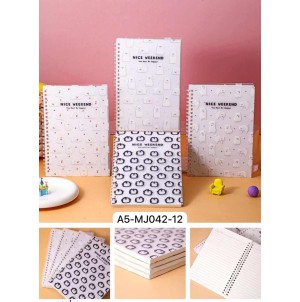 CADERNO. REF: A5-MJ-042-12 ---------- CX:168PÇS/SUB:84PÇS -MUL:84PÇS