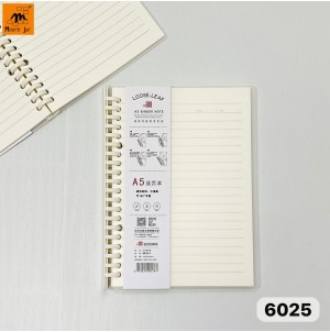 CADERNO. BX C/60 REF:A5-MJ6025----CX:120PÇS/MIN:60PÇS-MUL/30PÇS