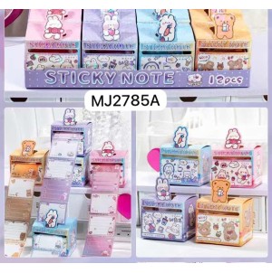 REF: MJ2785A LEMBRETE DE PAPEL, AUTO-ADESIVO-   ----------------- CX:480PÇS/SUB:60PÇS-MUL:12PÇS