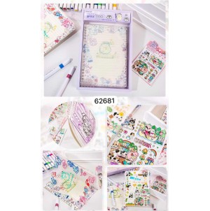 CADERNO. REF: MJ62681 ------CX:96PÇS/SUB:48PÇS-MUL:24PÇS