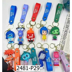 2481-P29 CHAVEIRO, DE PLASTICO(DZS) DIVERTIDAMENTE -------- CX:600PÇS/MIN:120PÇS-MUL:12PÇS