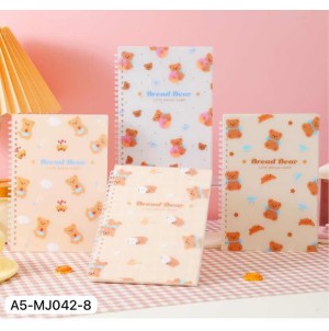 CADERNO REF: A5-MJ042-8---------CX:168PÇS/MIN:84PÇS-MUL:42PÇS