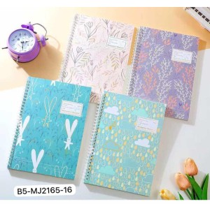 CADERNO. REF: B5-MJ-2165-16-------CX:144PÇS/MIN:72PÇS-BOX:36PÇS