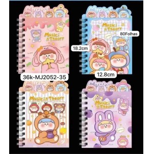 CADERNO. REF:36K2052-35 -------------- CX:144PÇS/SUB:36PÇS / MUL/12