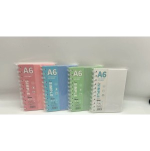 CADERNO. REF: A6-288-83 -----CX:240PÇS/SUB:120PÇS-BOX:10PÇS